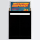 A black mailing sleeve containing a copy of the first Nintendo Power magazine.